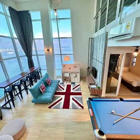 Maritime Suite #Pool Table #Kids Area #Full Seaview #Georgetown #6Pax #2Br2Bath #Private Host